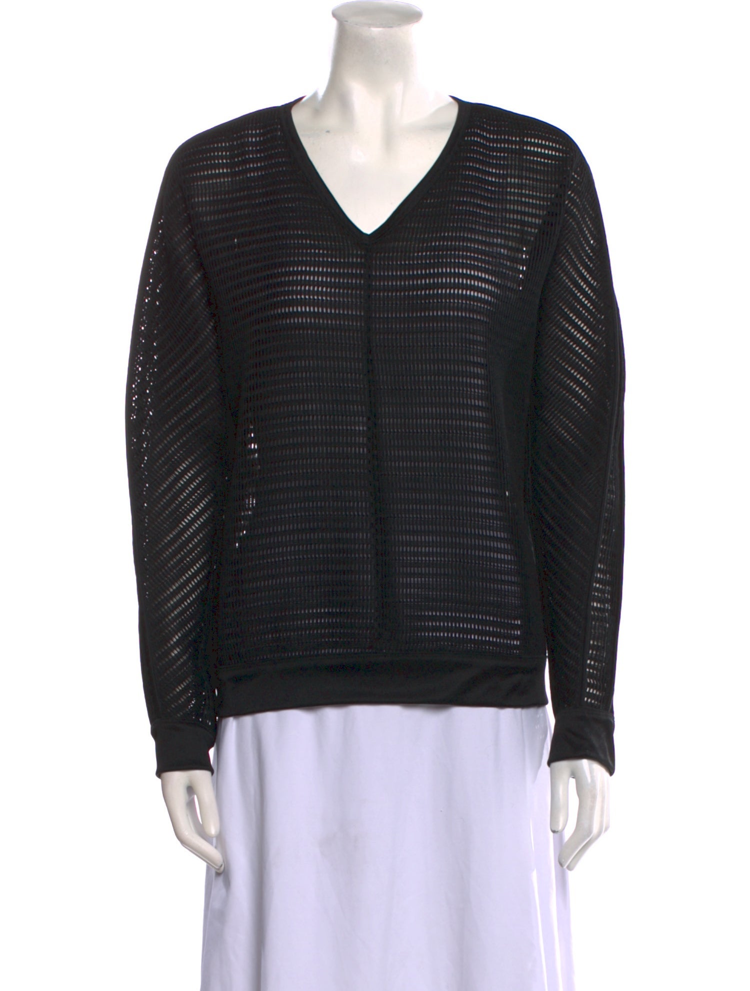 Reed Krakoff V-Neck Long Sleeve Sweatshirt