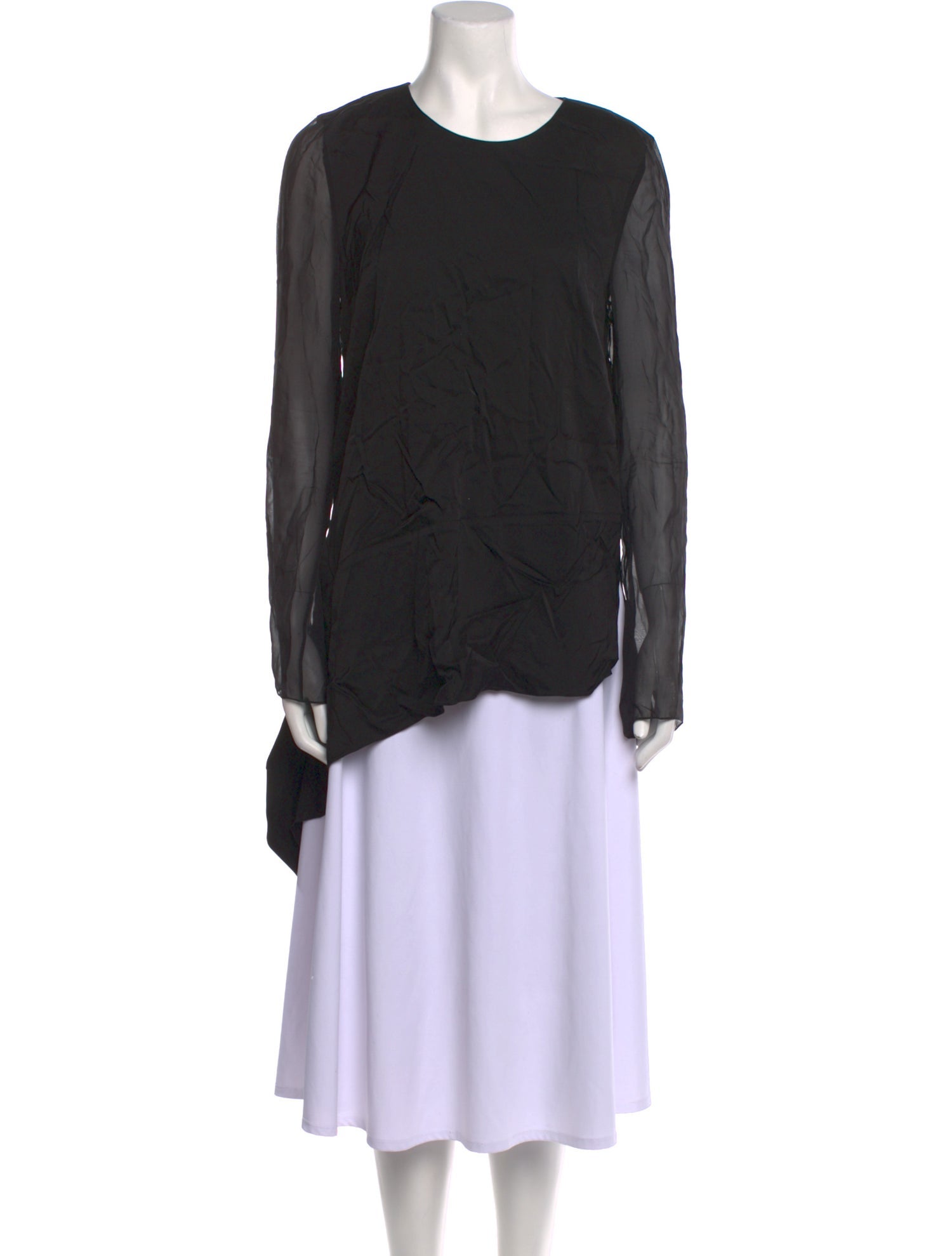 Reed Krakoff Silk Crew Neck Tunic