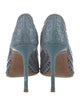 Reed Krakoff Leather Lasercut Accents Pumps