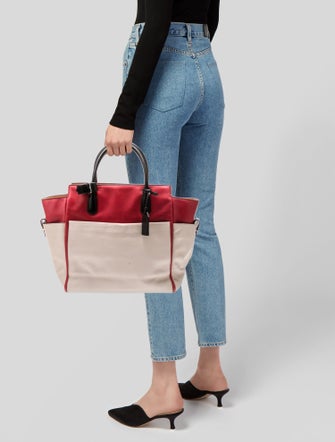 Reed Krakoff Leather Top Handle Bag