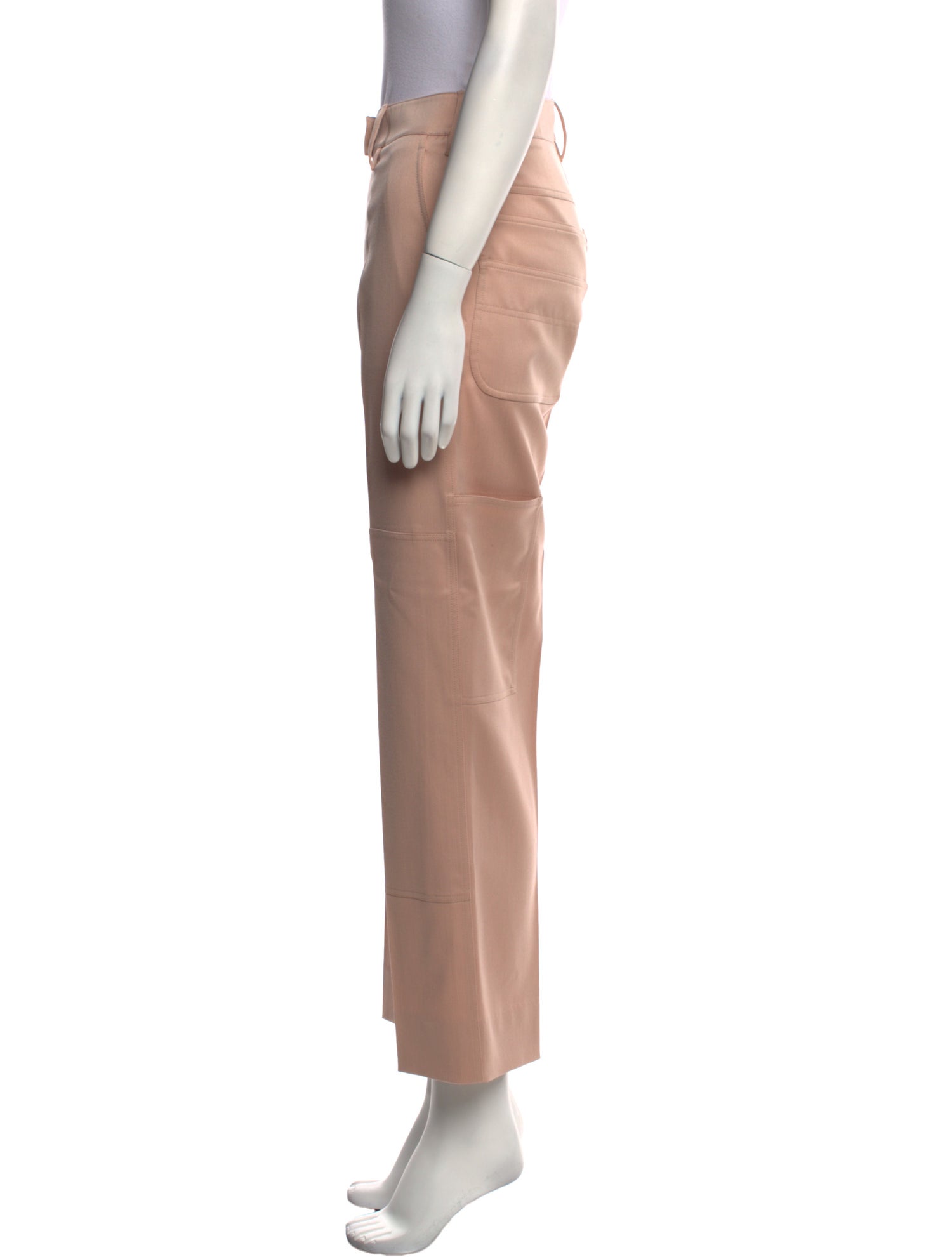 Reed Krakoff Virgin Wool Straight Leg Pants