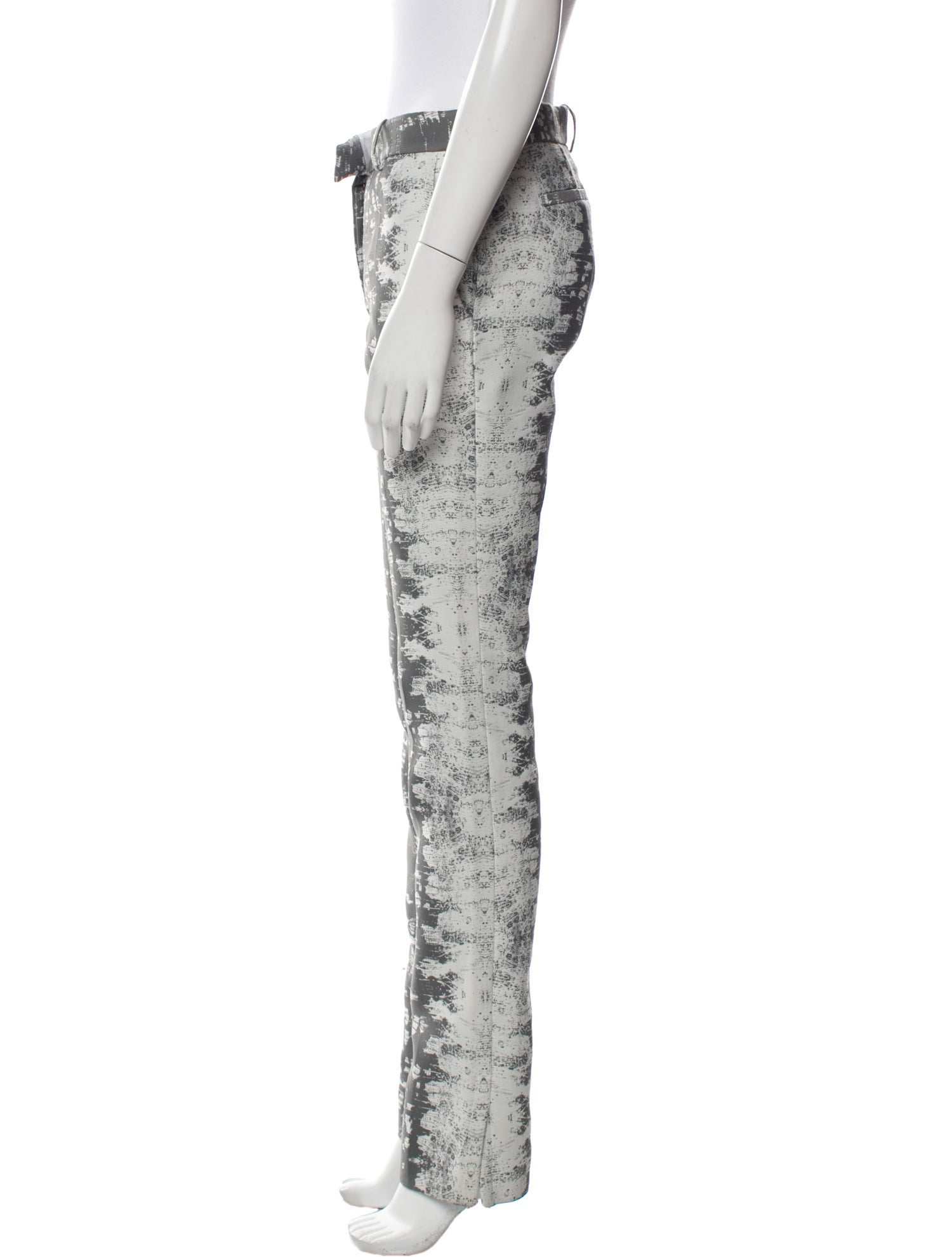 Reed Krakoff Printed Straight Leg Pants