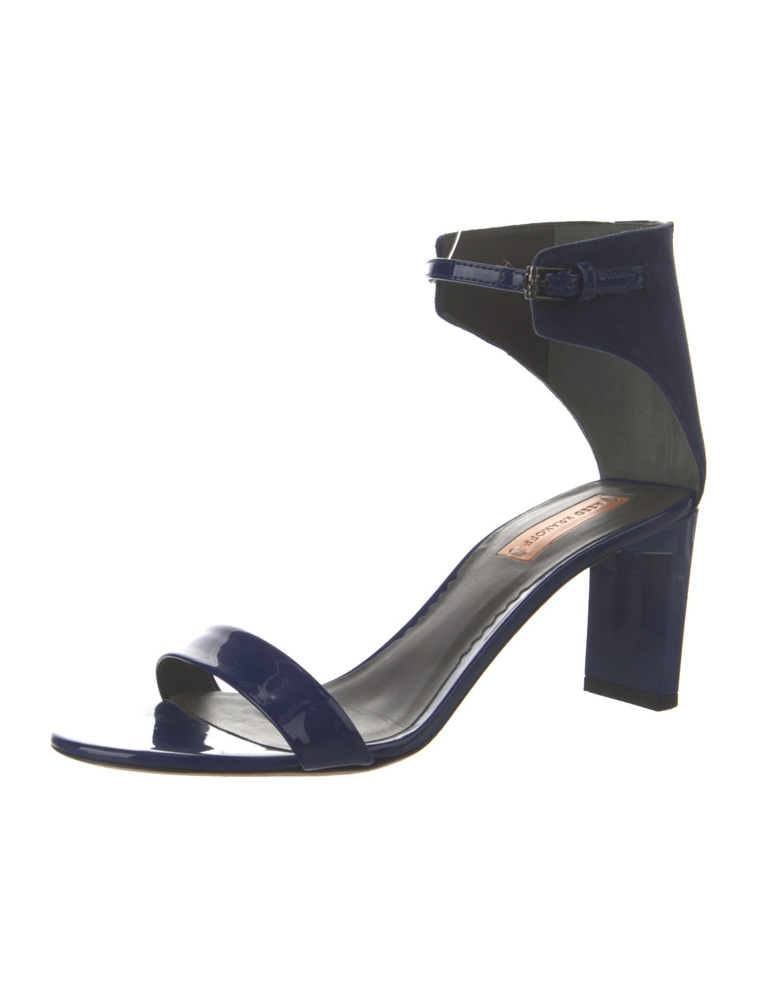 Reed Krakoff Patent Leather Sandals