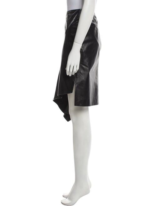 Reed Krakoff Leather Knee-Length Skirt