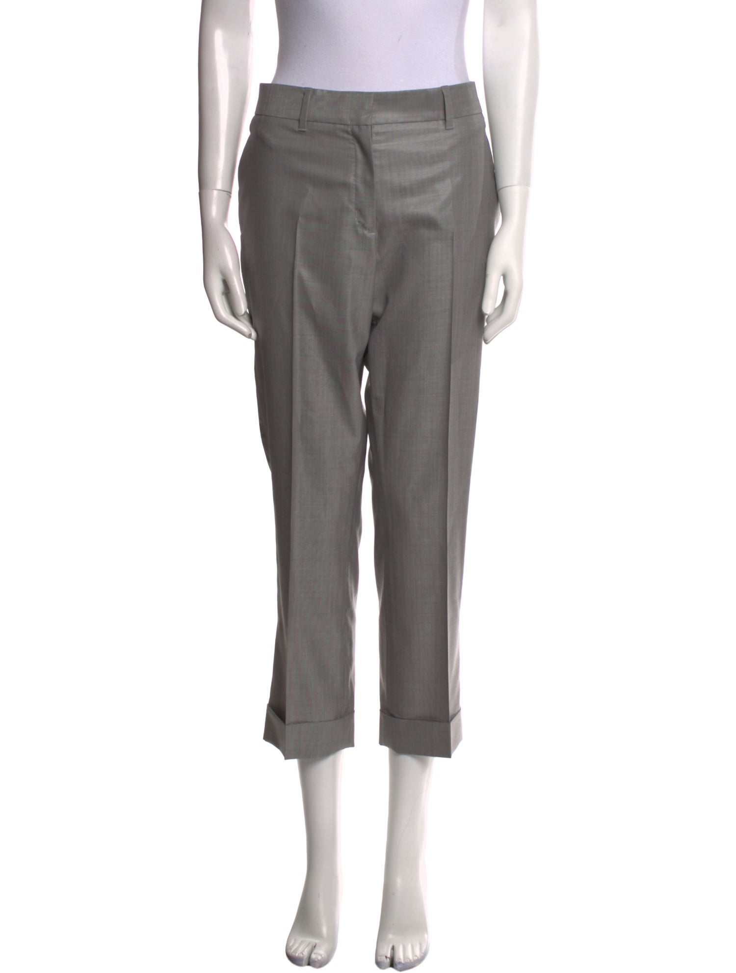 Reed Krakoff Virgin Wool Wide Leg Pants