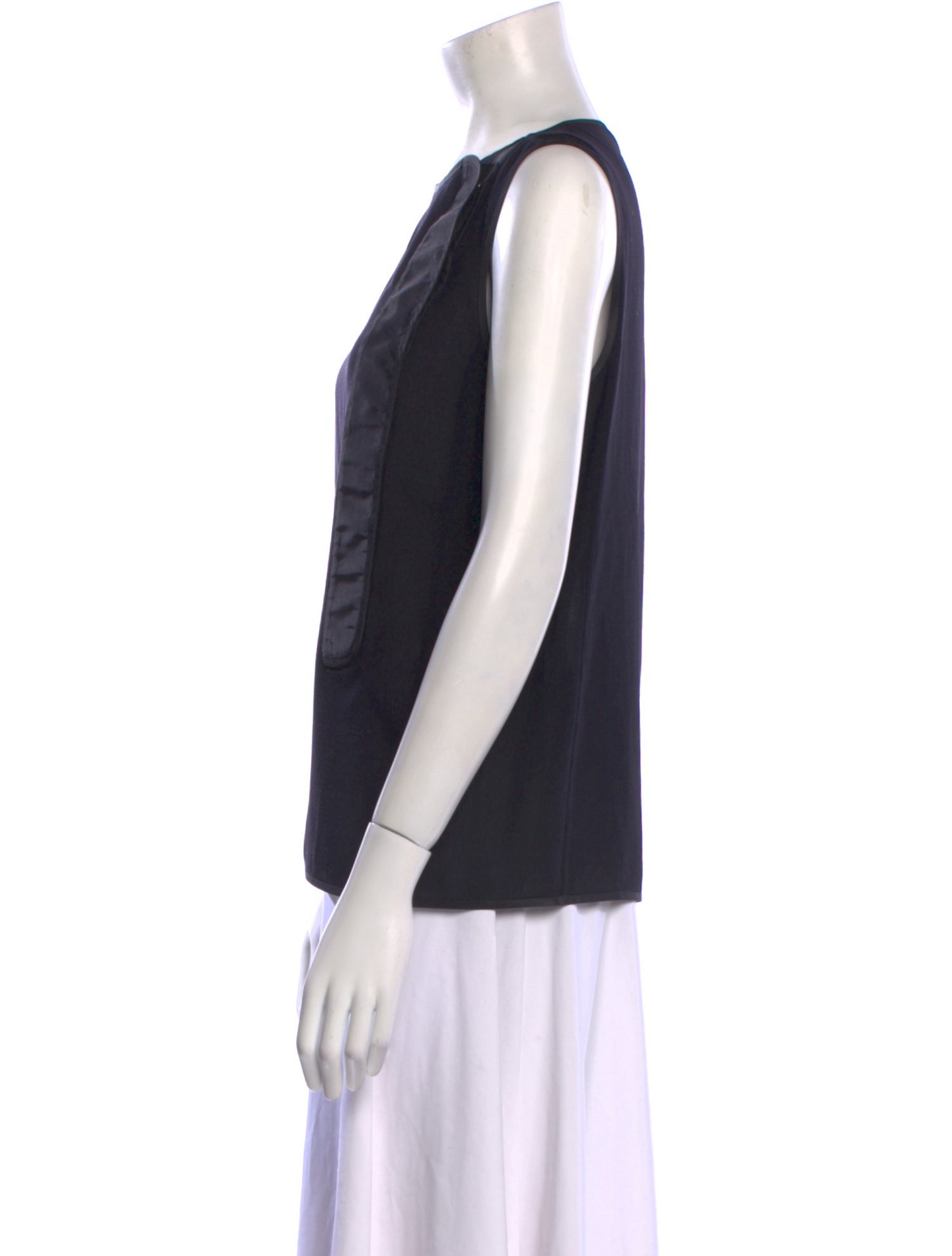 Reed Krakoff Wool Bateau Neckline Top