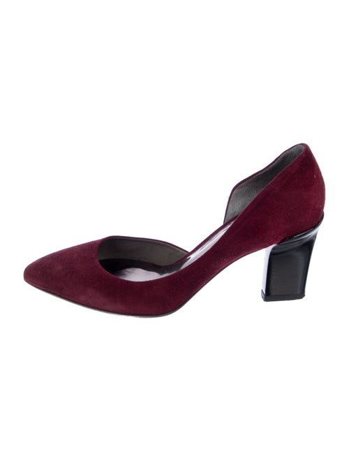 Reed Krakoff Suede D'Orsay Pumps