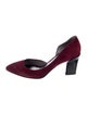 Reed Krakoff Suede D'Orsay Pumps