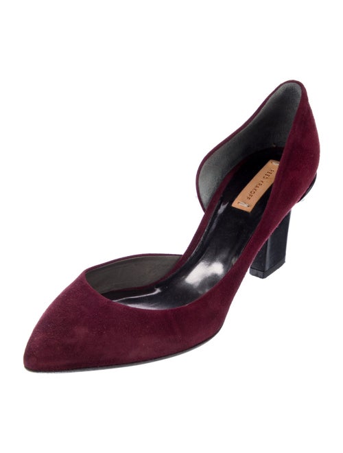 Reed Krakoff Suede D'Orsay Pumps