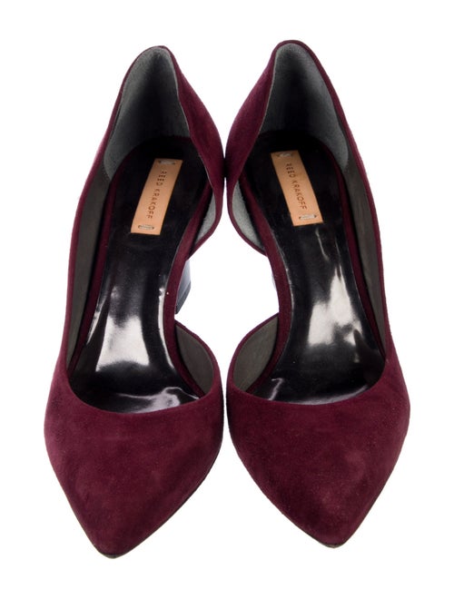 Reed Krakoff Suede D'Orsay Pumps