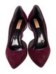 Reed Krakoff Suede D'Orsay Pumps