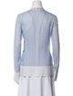Reed Krakoff Open Front Long Sleeve Cardigan