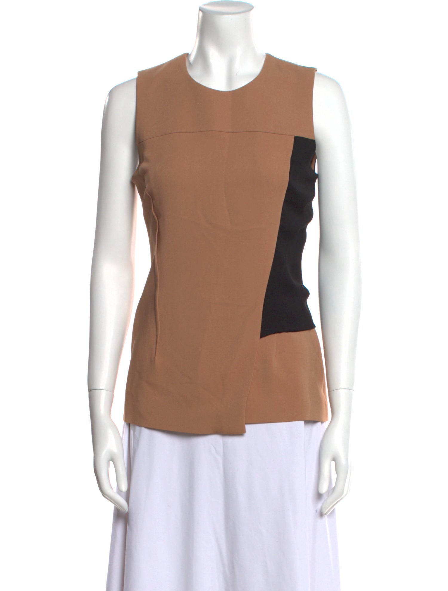 Reed Krakoff Crew Neck Sleeveless Top