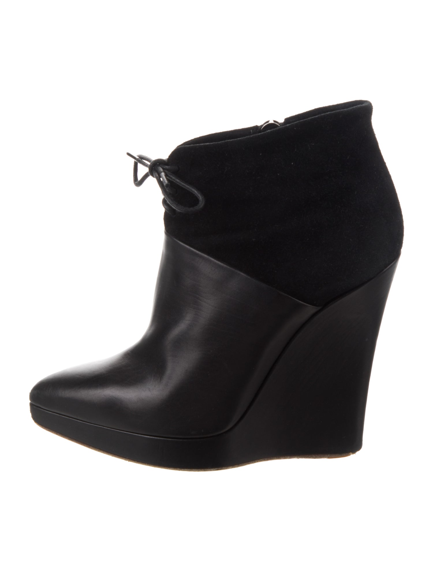 Reed Krakoff Leather Lace-Up Boots