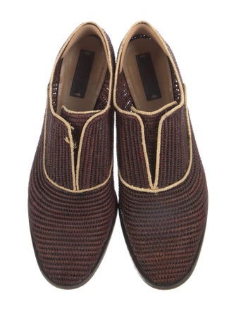 Reed Krakoff Straw Oxfords
