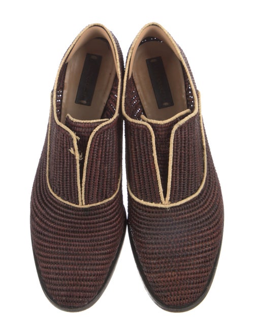 Reed Krakoff Straw Oxfords