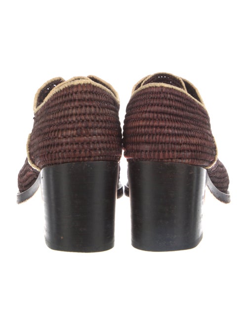 Reed Krakoff Straw Oxfords