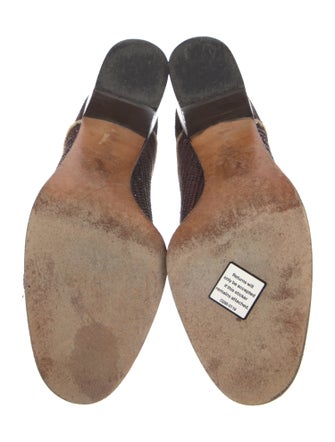 Reed Krakoff Straw Oxfords