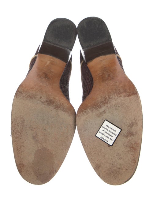 Reed Krakoff Straw Oxfords