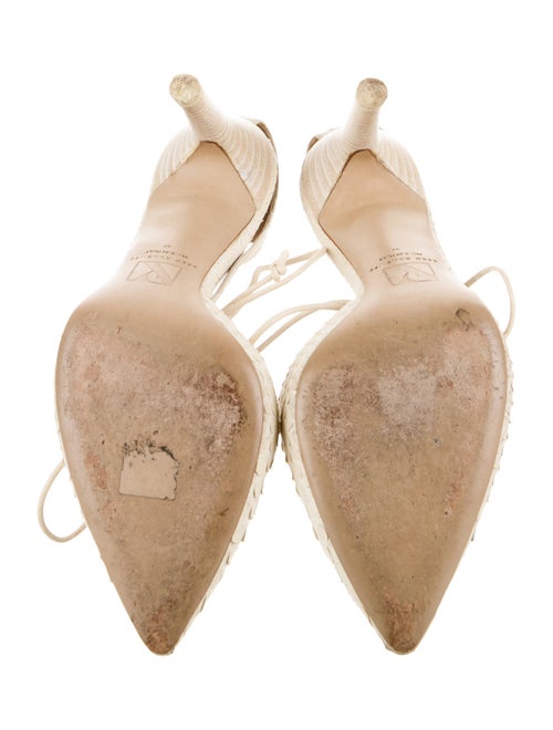 Reed Krakoff Water Snake T-Strap Pumps