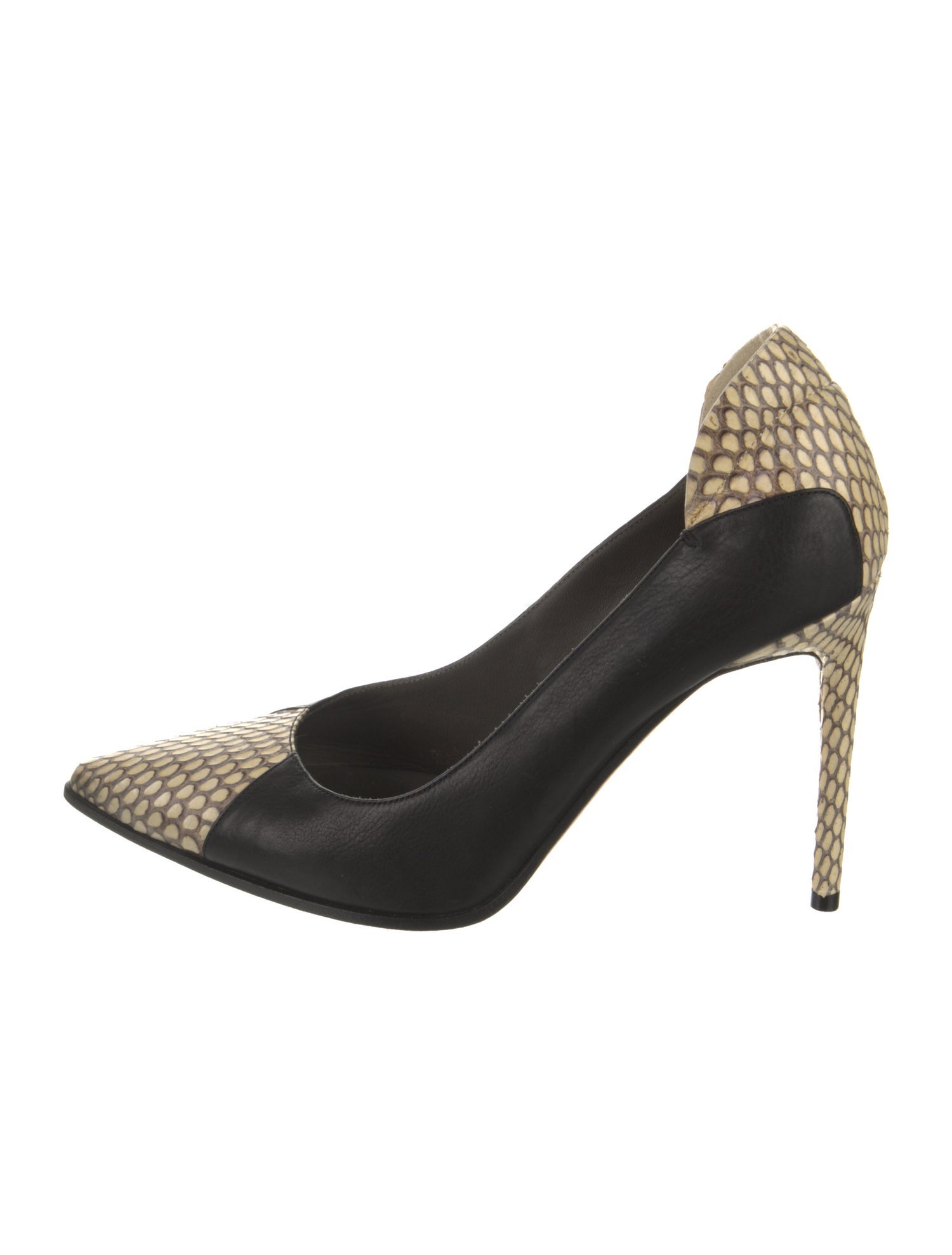 Reed Krakoff Leather Animal Print Pumps