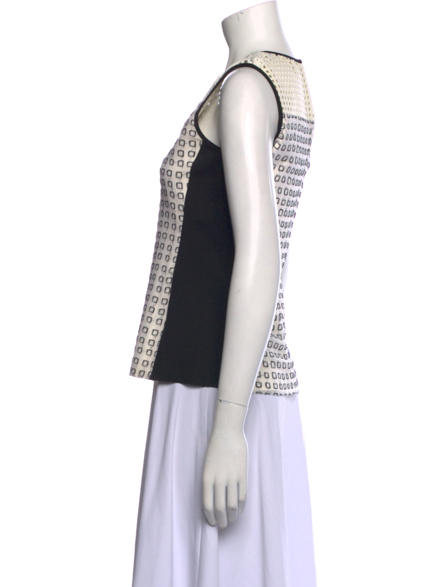 Reed Krakoff Nylon Printed Top