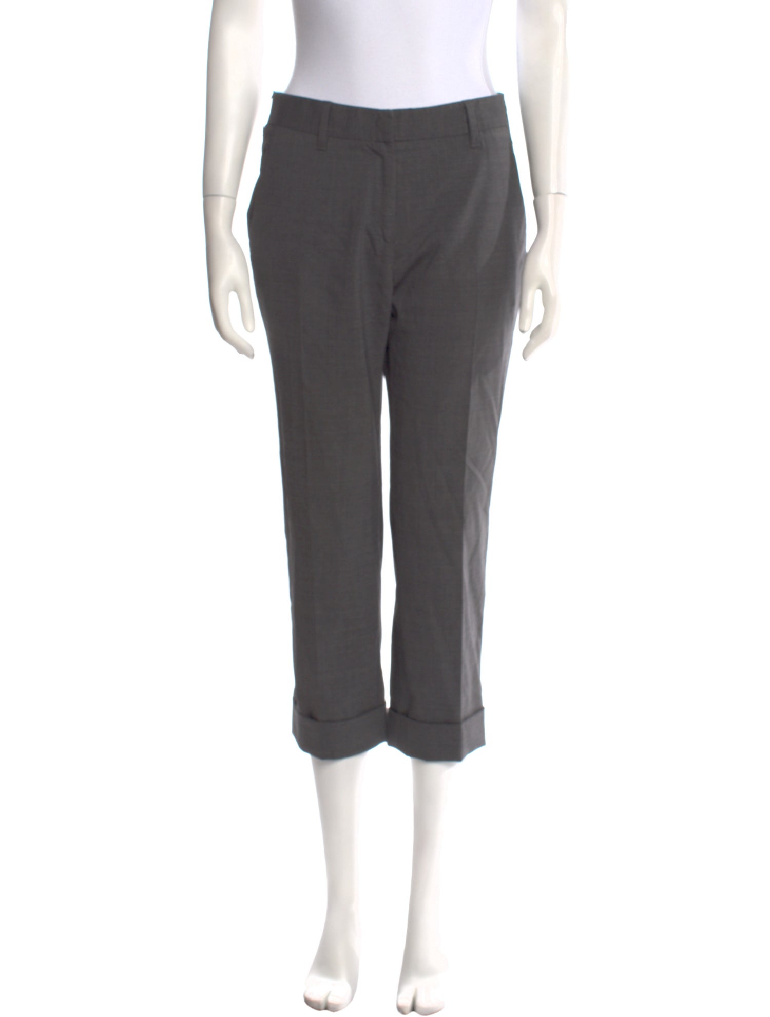 Reed Krakoff Virgin Wool Straight Leg Pants