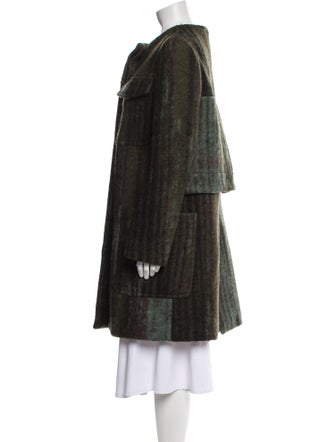 Reed Krakoff Wool Faux Fur Coat