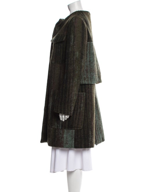 Reed Krakoff Wool Faux Fur Coat