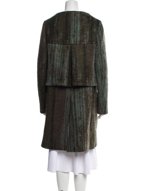 Reed Krakoff Wool Faux Fur Coat