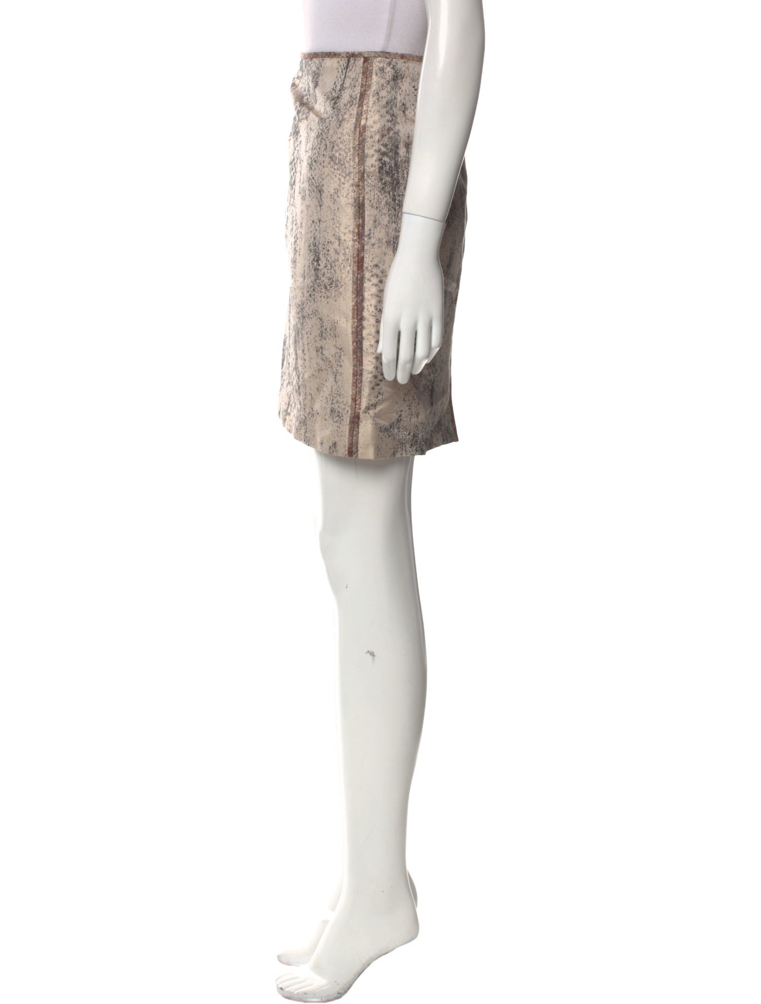 Reed Krakoff Silk Mini Skirt