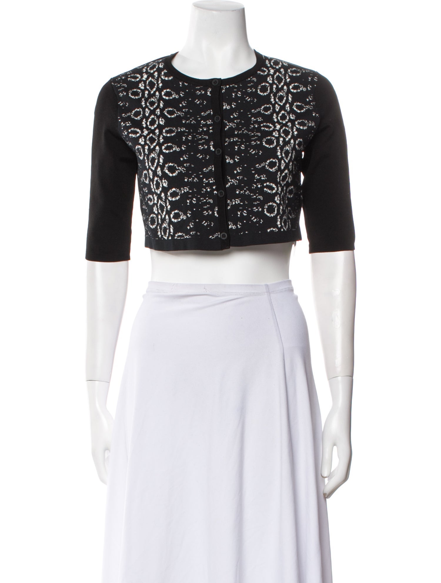 Reed Krakoff Printed Crew Neck Sweater