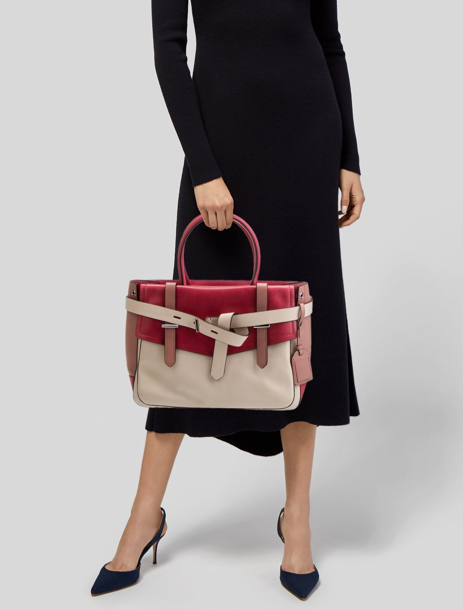 Reed Krakoff Leather Top Handle Bag