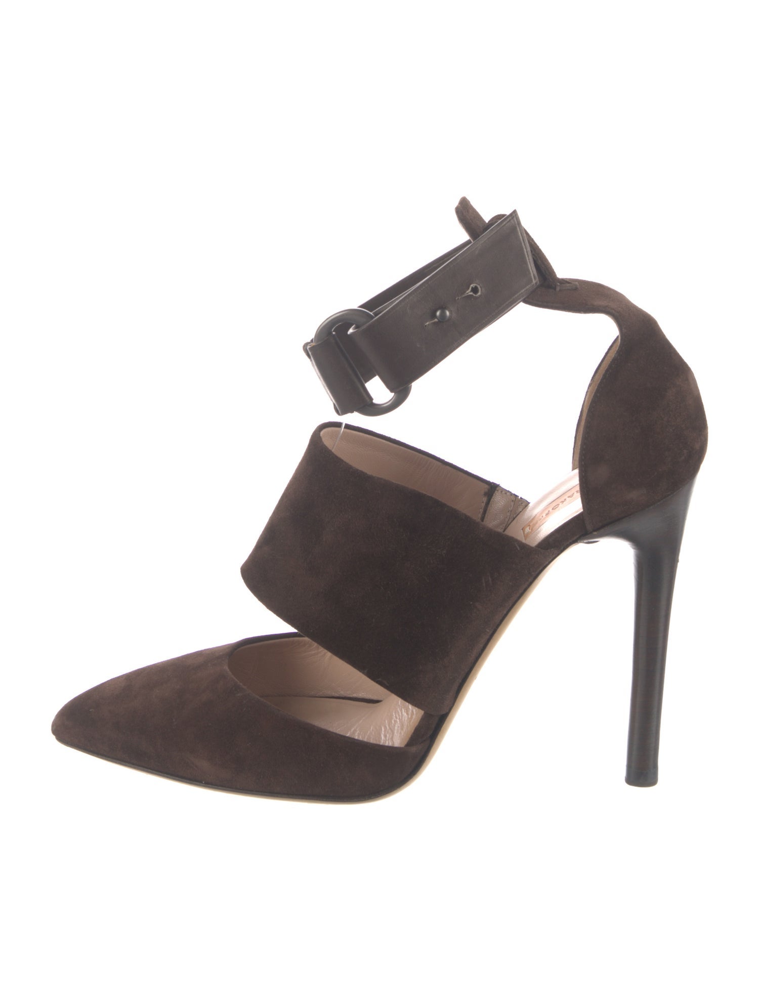 Reed Krakoff Suede D'Orsay Pumps
