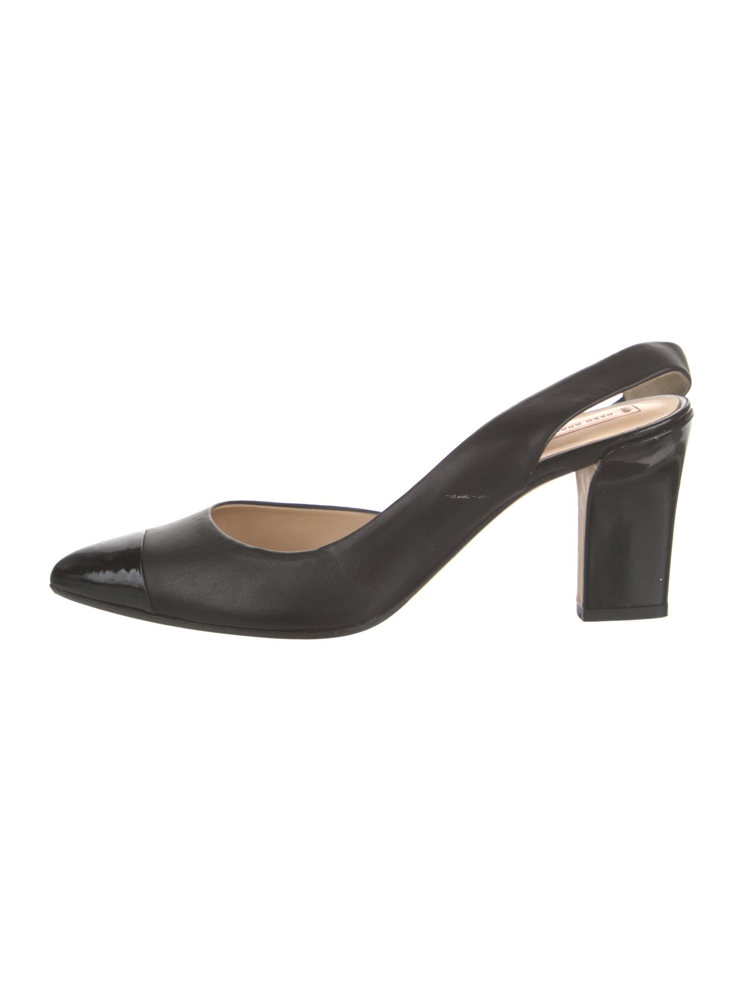 Reed Krakoff Leather Slingback Pumps