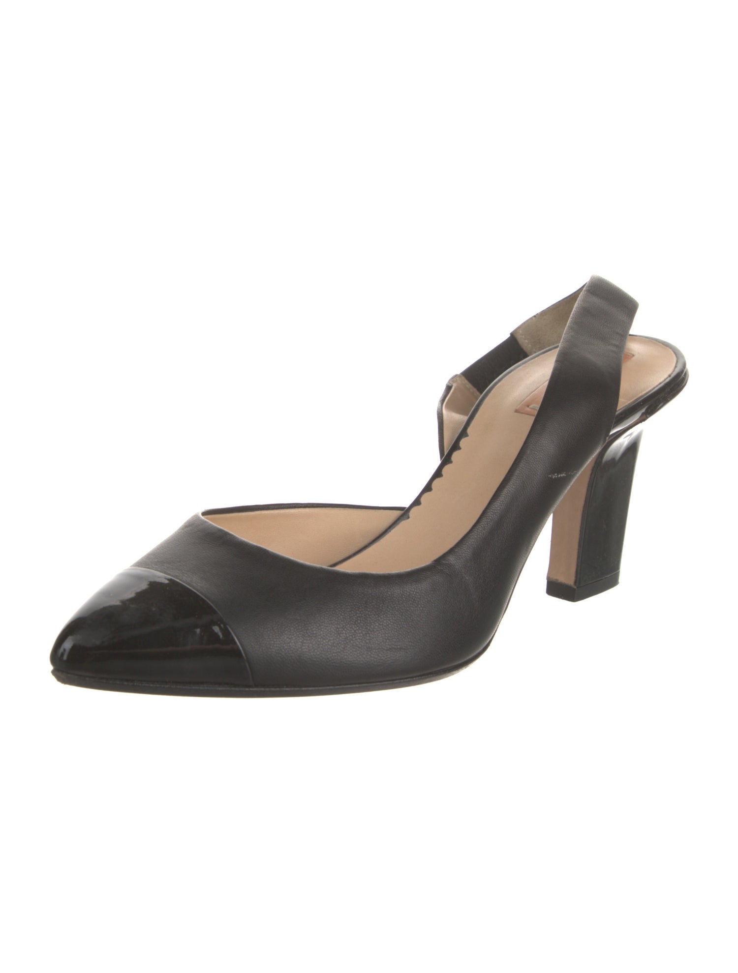 Reed Krakoff Leather Slingback Pumps