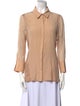 Reed Krakoff Long Sleeve Button-Up Top