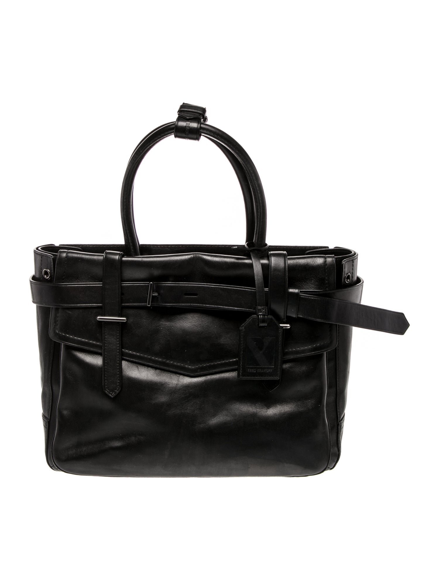 Reed Krakoff Leather Top Handle Bag