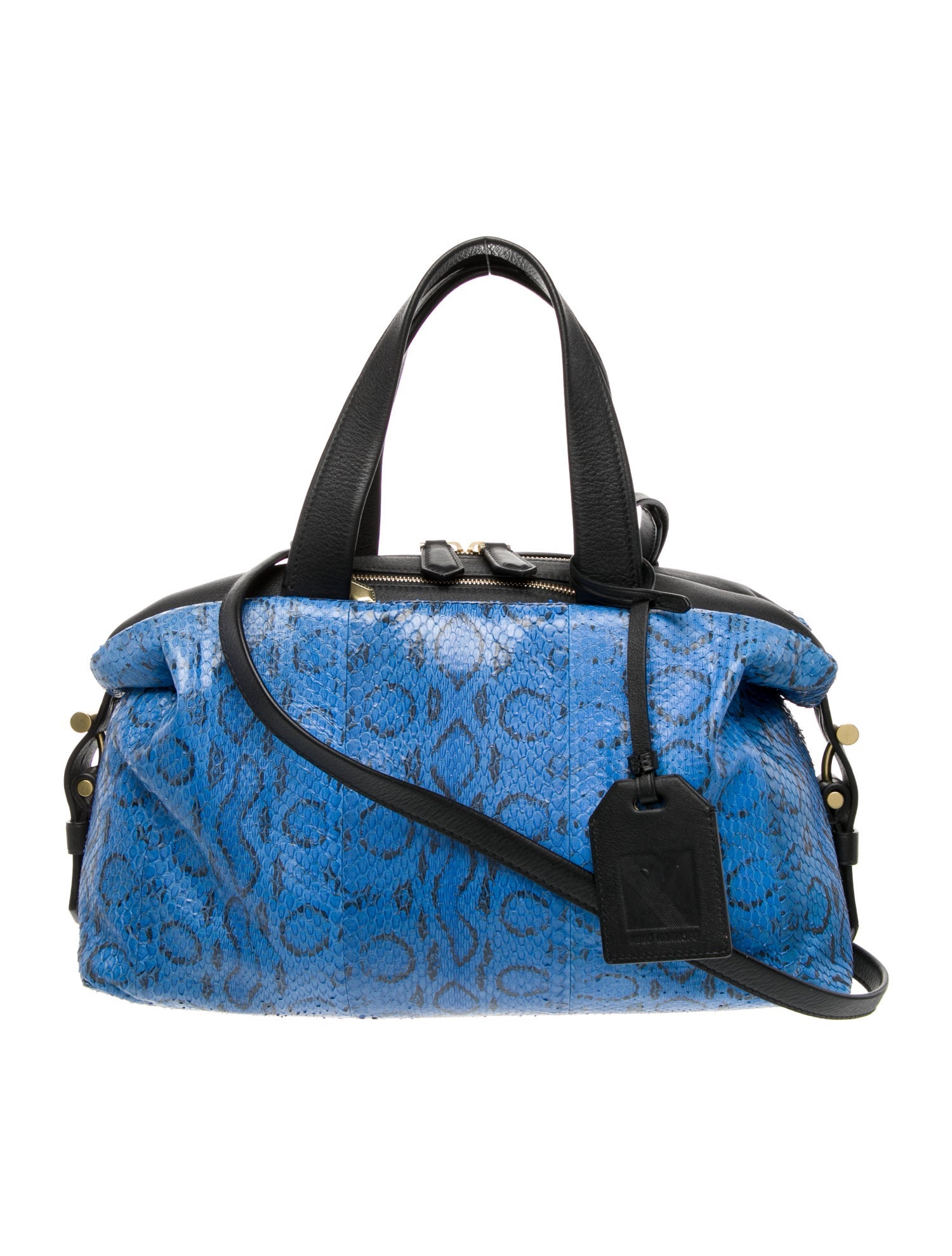 Reed Krakoff Snakeskin Top Handle Bag