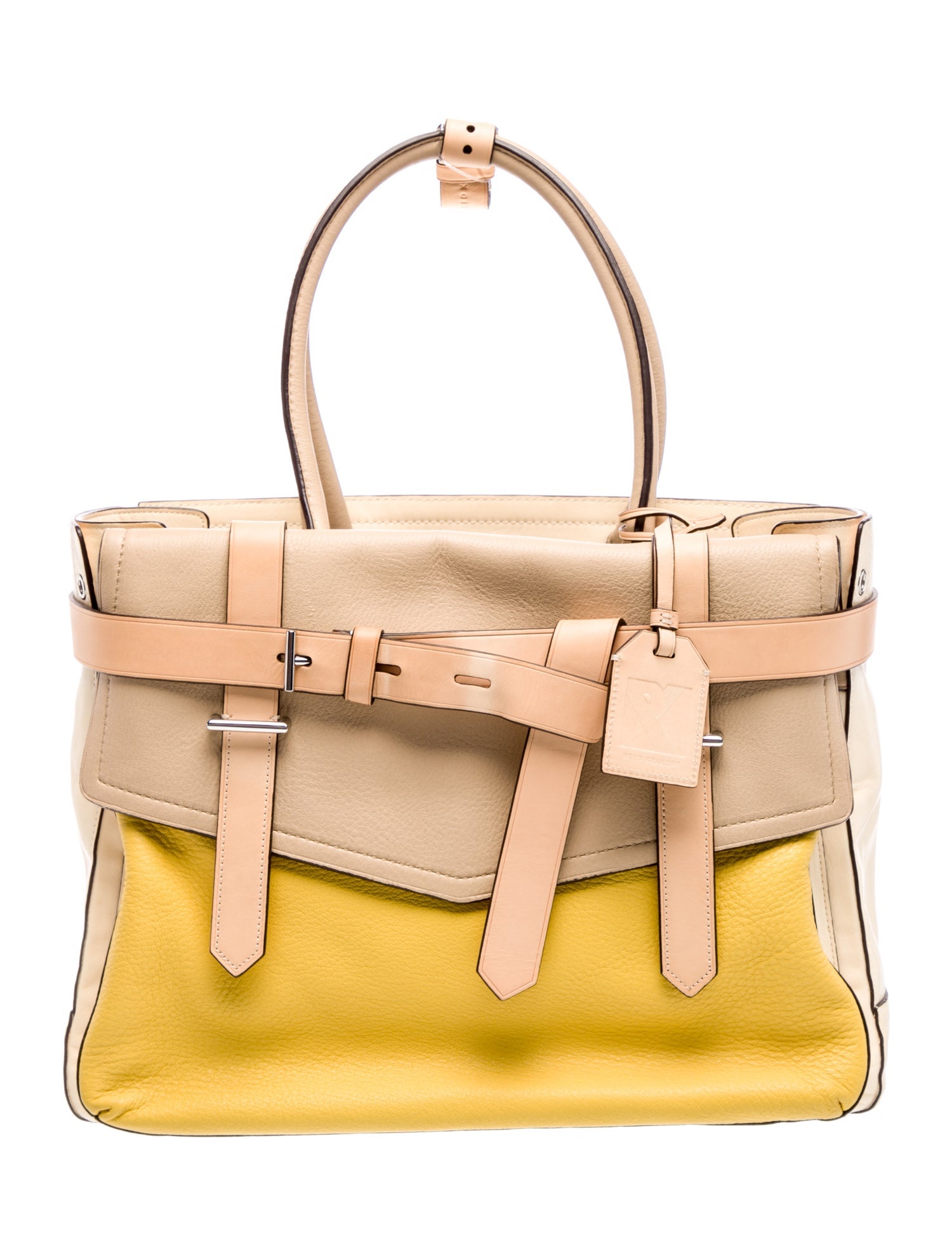 Reed Krakoff Leather Top Handle Bag