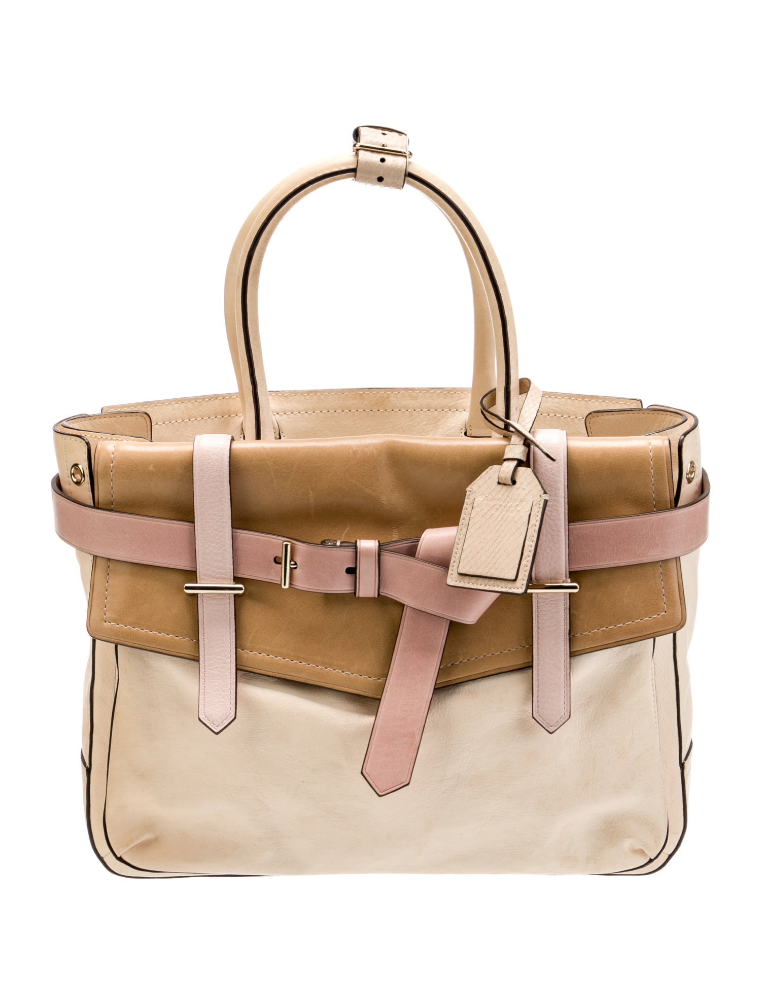 Reed Krakoff Leather Top Handle Bag