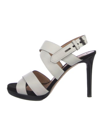 Reed Krakoff Leather Slingback Sandals