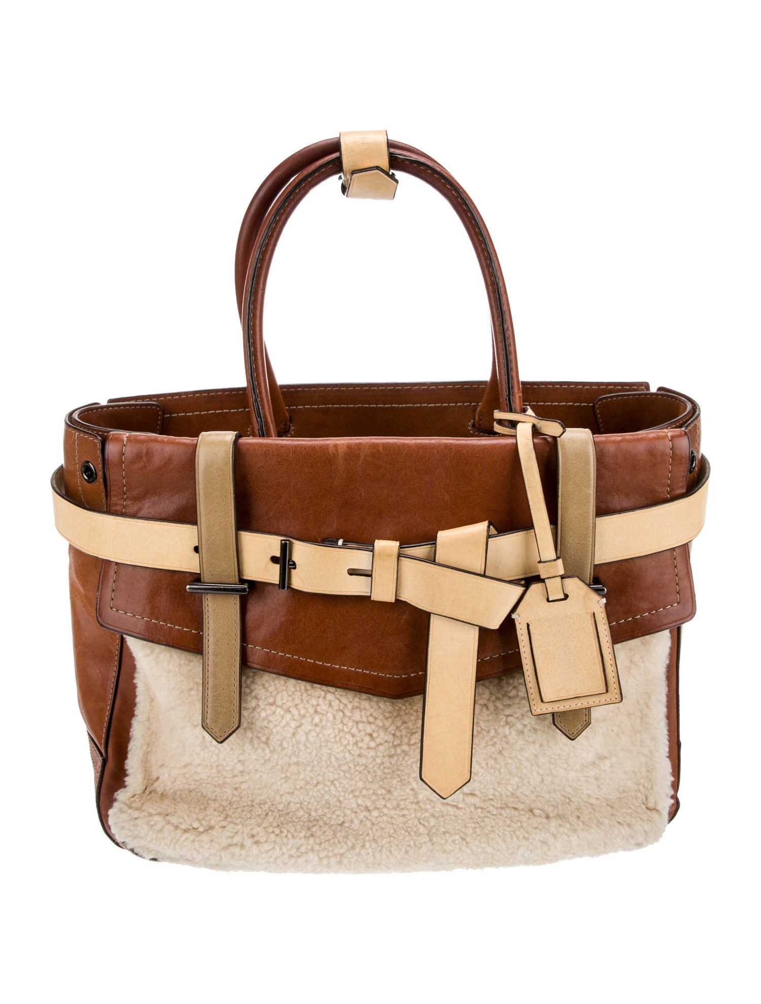 Reed Krakoff Leather Top Handle Bag