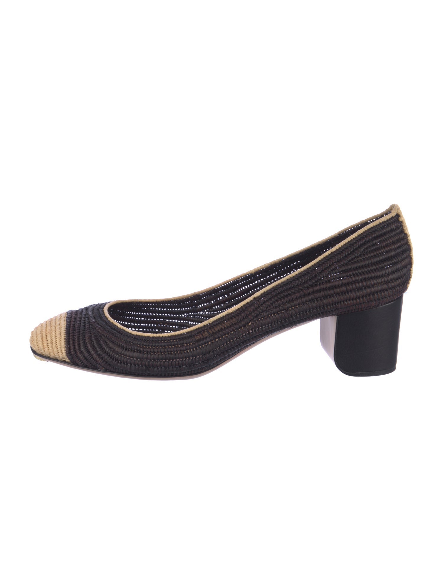 Reed Krakoff Raffia Pumps