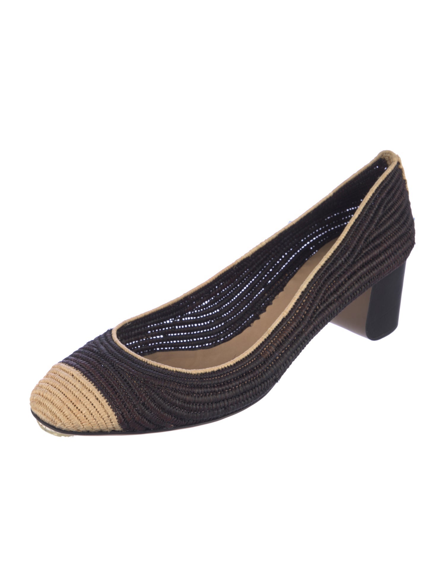 Reed Krakoff Raffia Pumps