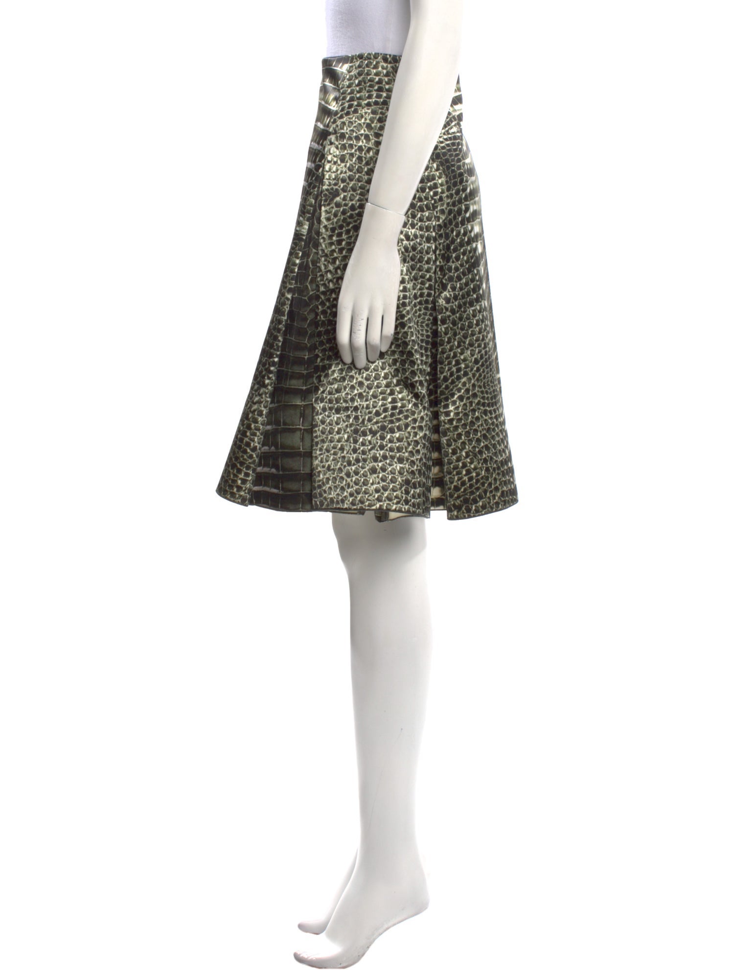 Reed Krakoff Printed Knee-Length Skirt