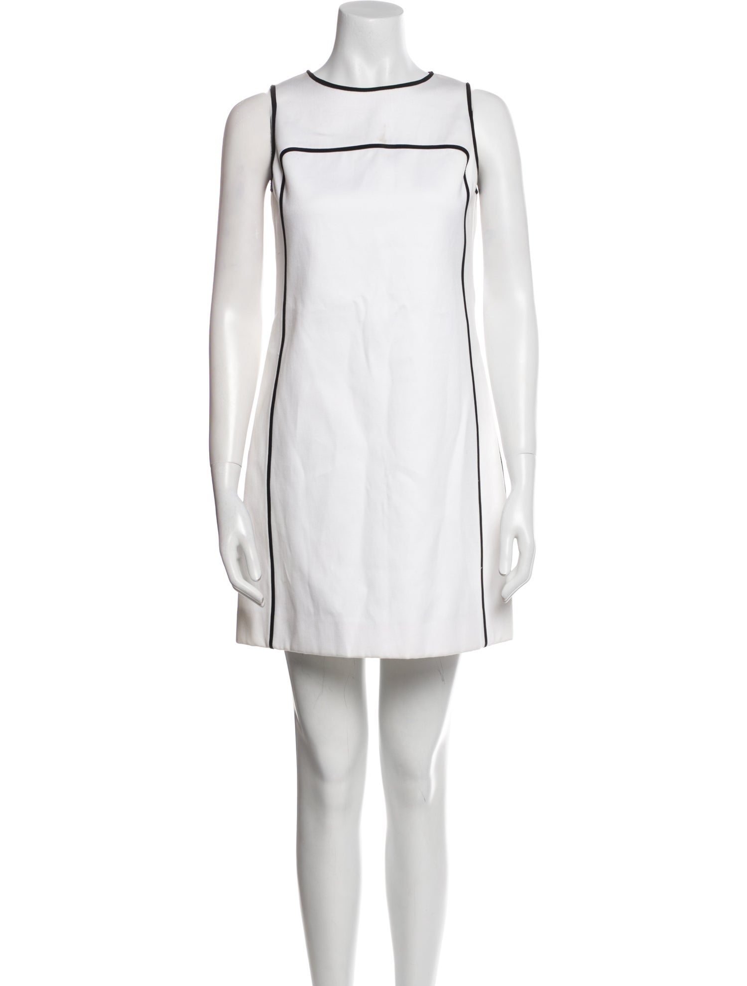 Reed Krakoff Crew Neck Mini Dress