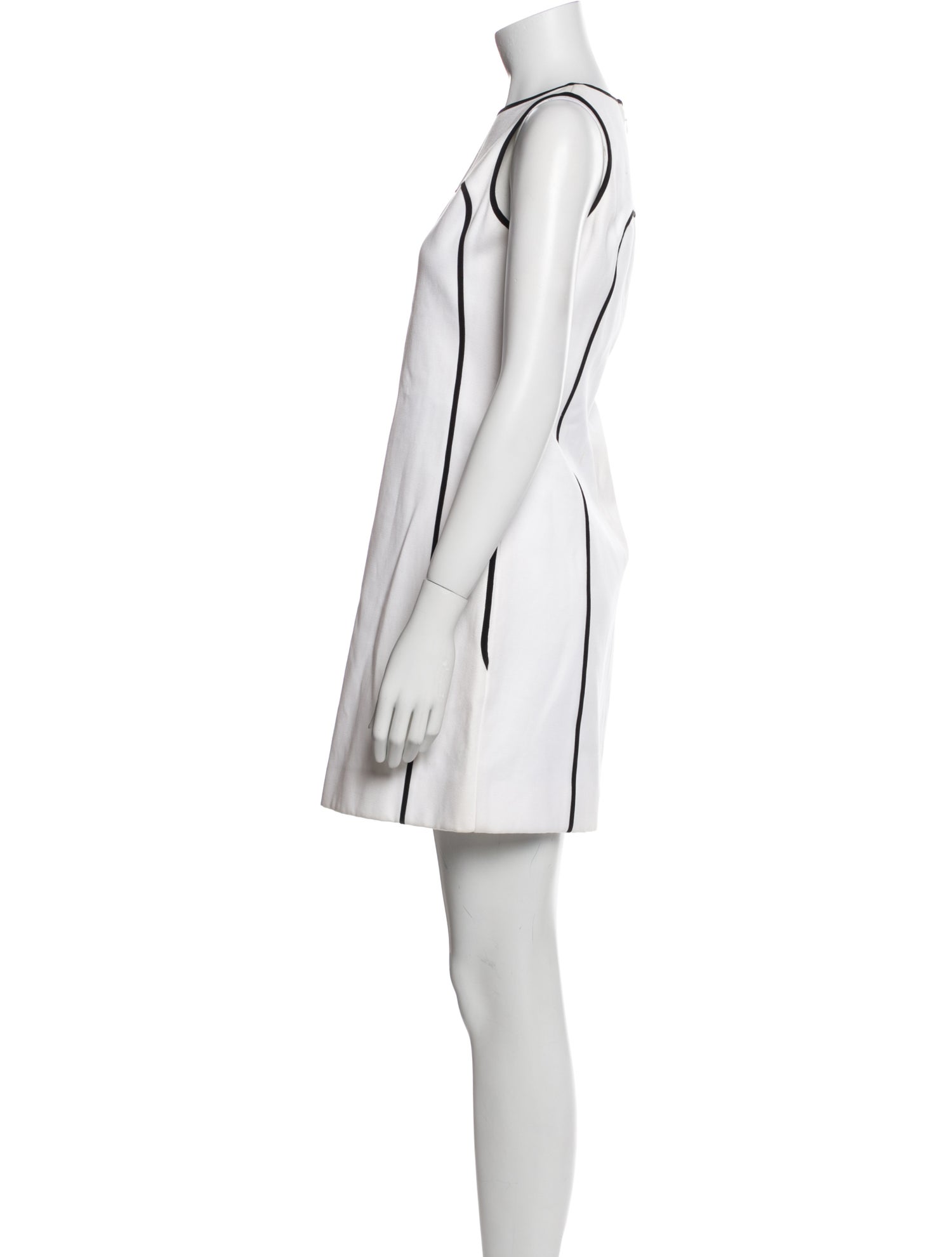 Reed Krakoff Crew Neck Mini Dress