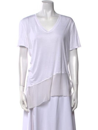 Reed Krakoff V-Neck Short Sleeve T-Shirt