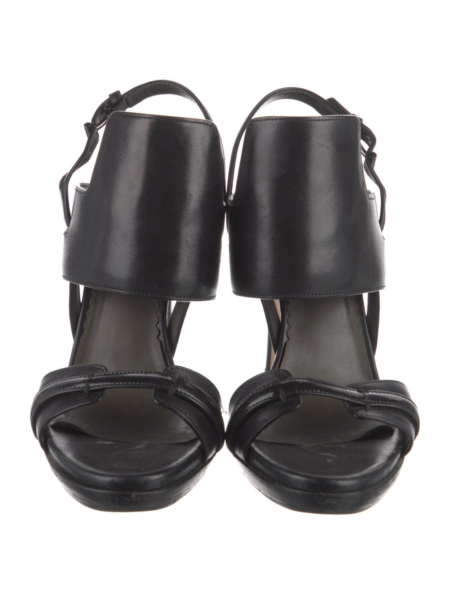 Reed Krakoff Leather Slingback Sandals